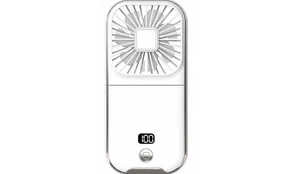 Портативный вентилятор Mini Folding Neck Fan F30 Pro белый
