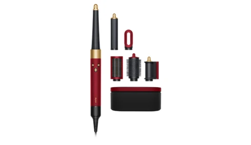 Стайлер Dyson Airwrap i.d. HS08 (Red Velvet/Gold) [Вилка с переходником]