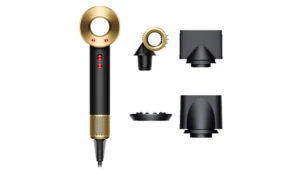 Фен Dyson Supersonic HD15 (Onyx Black/Gold) [Вилка с переходником], Onyx Black/Gold