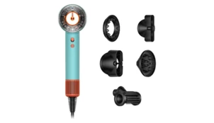 Фен Dyson Supersonic Nural HD16 (Ceramic Patina/Topaz) [Вилка с переходником]