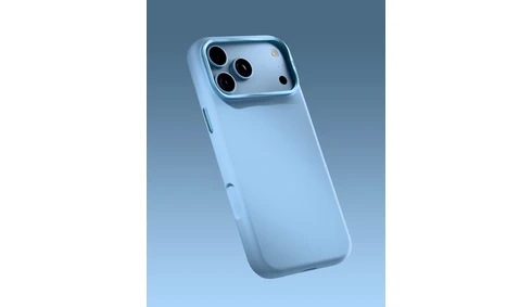 Чехол VLP Aster Pro Case с MagSafe для iPhone 18 Pro голубой