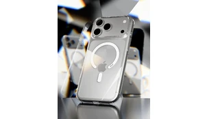Чехол VLP Diamond Case с MagSafe для iPhone 18 Pro прозрачный