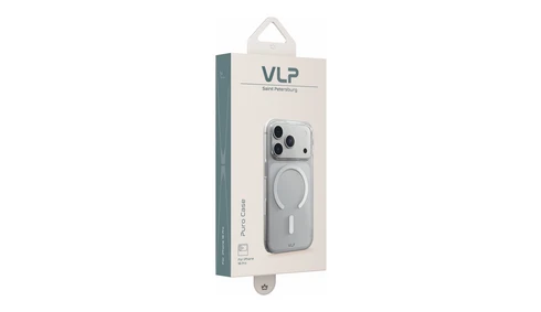 Чехол VLP Puro Case с MagSafe для iPhone 18 Pro прозрачный