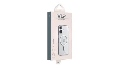 Чехол VLP Puro Case с MagSafe для iPhone 17 прозрачный