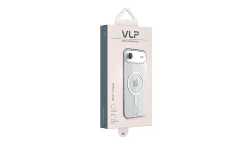 Чехол VLP Puro Case с MagSafe для iPhone Air прозрачный