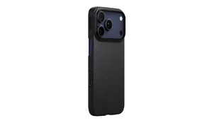 Чехол PITAKA Ultra-Slim Case для iPhone 17 Pro черный 600D Black/Grey (Twill)