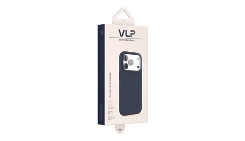 Чехол VLP Aster Pro Case с MagSafe для iPhone 17 Pro темно-синий