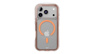 Чехол VLP Bubble Case с MagSafe для iPhone 17 Pro оранжевый, оранжевый