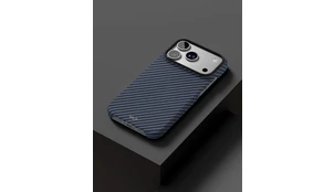 Чехол VLP Kevlar Case с MagSafe для iPhone 17 Pro синий