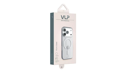 Чехол VLP Puro Case с MagSafe для iPhone 17 Pro прозрачный