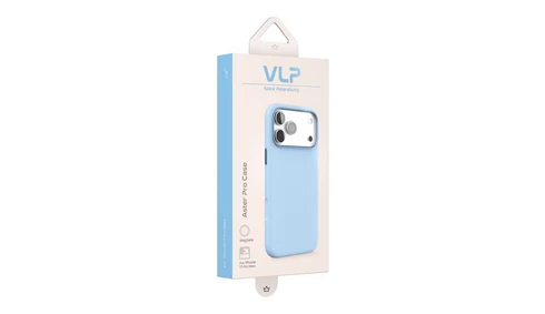 Чехол VLP Aster Pro Case с MagSafe для iPhone 17 Pro Max голубой