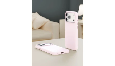 Чехол VLP Aster Pro Case с MagSafe для iPhone 17 Pro Max розовый