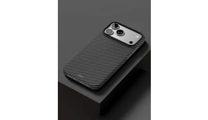 Чехол VLP Kevlar Case с MagSafe для iPhone 17 Pro Max черный