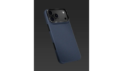 Чехол VLP Kevlar Case с MagSafe для iPhone 18 Pro Max синий
