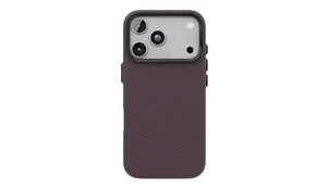 Чехол VLP LITE Grid Case с MagSafe для iPhone 18 Pro Max темно-вишневый