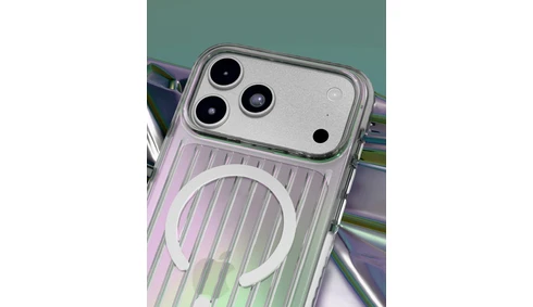 Чехол VLP Pulse Case с MagSafe для iPhone 18 Pro Max перламутровый