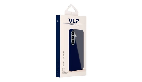 Чехол VLP Aster Pro Case с MagSafe для Galaxy S26 темно-синий