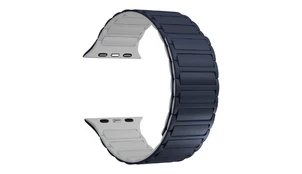 Ремешок Caweon Gacrux для Apple Watch 40/41/42 темно-синий с серым