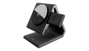 Беспроводная зарядная станция VLP Delta Power 3 в 1 MagSafe Qi2 черная