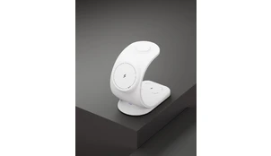 Беспроводная зарядная станция VLP Powerstand 3 в 1 Qi2 для Apple белая
