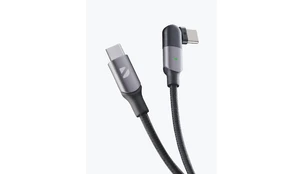 Кабель Deppa USB-C - USB-C поворотный 3A (1.2 м) черный