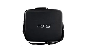 Сумка для консоли PlayStation 5 и геймпадов (Черная) (PS5)