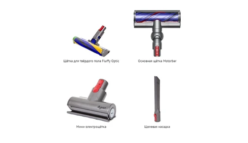 Пылесос Dyson V12 Detect Slim Absolute (Yellow/Nickel) [Вилка с переходником]